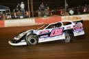 Second-starting Austin Horton of Whitesburg, Ga., led all 40 laps to win April 27&#039;s $3,000 Crate Racin&#039; USA stop at Dixie Speedway in Woodstock, Ga. (Mike Blevins)