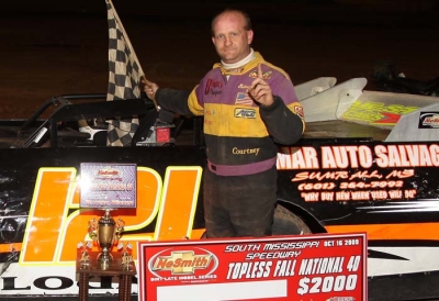Michael Blount notched his biggest Crate Late Model victory. (Left Turn Photos)