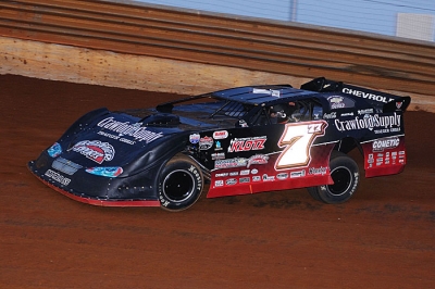 Jared Landers scored his second Late Model victory at Tazewell. (dt52photos.com)