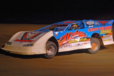 Mike Pegher Jr. heads for victory at McKean County. (Tim Montouri)