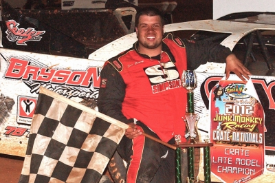 Eric Cooley earned $10,000 at Green Valley Speedway. (Brian McLeod)