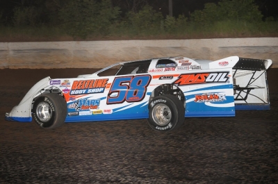 A.J. Diemel led comfortably most of the caution-free feature at Red Cedar. (chrisburback.com)