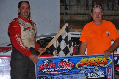 David Payne picked up $3,000 for his first career SRRS victory. (photobyconnie.com)