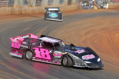 Michael Page (18) topped Feb. 9's Cabin Fever 40 field at Boyd's Speedway. (Mitchell Jenkins)