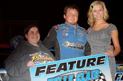 Brandon Sheppard earned $10,050 for his repeat WoO victory at Belle-Clair. (Kevin Kovac)