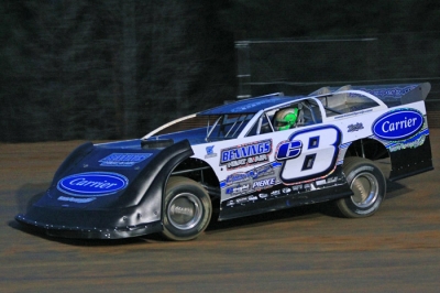 Timothy Culp pocketed $5,000 at ArkLaTex Speedway. (Best Photography)