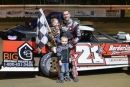 Billy Henry won May 10's Crate Late Model feature at Raceway 7 in Conneaut, Ohio. (woahnellie.productions)