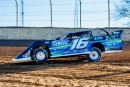 The winning car of Justin Rattliff, who captured March 21's Northern Allstars Late Model Series opener at Florence Speedway in Union, Ky. (Riehle Photography)