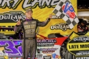 Bobby Pierce in victory lane after winning March 28's WoO-sanctioned Billy Clanton Classic at Senoia (Ga.) Raceway. (praterphoto.com)