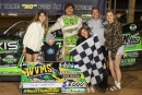 Tyler Carpenter's family celebrates his April 11 $5,000 victory in the Grassroots Race Revival at West Virginia Motor Speedway in Mineral Wells, W.Va. (Zach Yost)