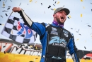 Logan Zarin captured May 15's World of Outlaws Late Model Series semifeature at Marion Center (Pa.) Raceway. (Emily Schwanke/woolms.com)