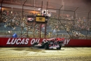 Jonathan Davenport led all 40 laps of Friday's Lucas Oil Late Model Dirt Series prelim at Lucas Oil Speedway's Show-Me 100 weekend. (photosbyboyd.smugmug.com)