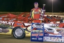 R.J. Conley won June 19's Valvoline American Late Model Iron-Man Series feature at Moler Raceway Park in Williamsburg, Ohio. (michaelhamiltonphotography.net)