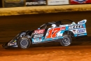 Dale McDowell on his way to June 20's Lucas Oil Late Model Dirt Series feature victory at Smoky Mountain Speedway in Maryville, Tenn. (heathlawsonphotos.com)