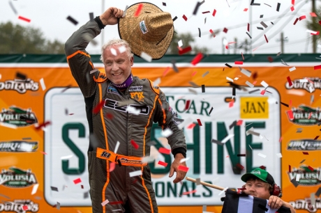 Dale McDowell in Volusia's victory lane. (jacynorgaardphotography.com)