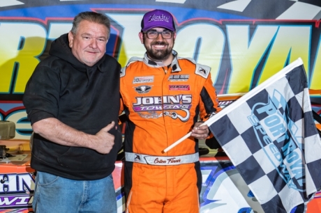 Mark and Colton Flinner last year at Port Royal. (Christopher Hockley/wrtspeedwerx.com)