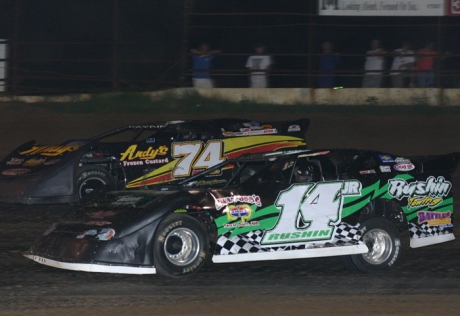 Eric Turner (14jr) races toward his third MARS victory. (Ron Mitchell)