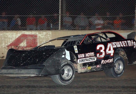 Alan Vochaska races to victory at Hartford. (Doug Swift)