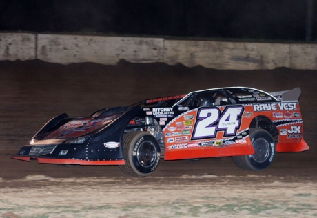 Rick Eckert cruises toward victory at Eriez. (Todd Battin)