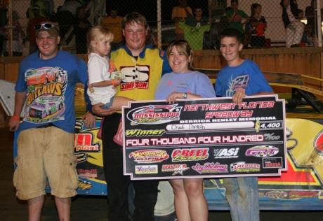 Chad Thrash picked up $4,400. (panhandleracing.com)