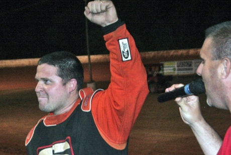 Todd Coffman celebrates at Ponderosa. (Derrick Strader)