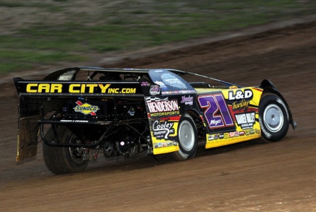 Billy Moyer tunes up in his debut at Thunder Hill. (fasttrackphotos.net)