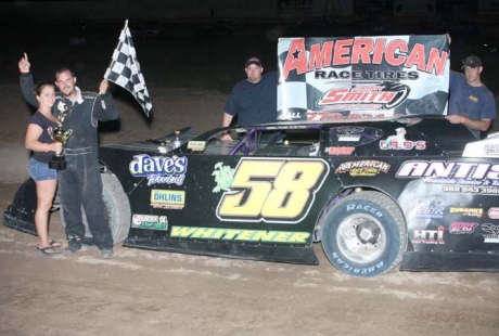 Mark Whitener reaches victory lane. (ricksdarkroom.com)