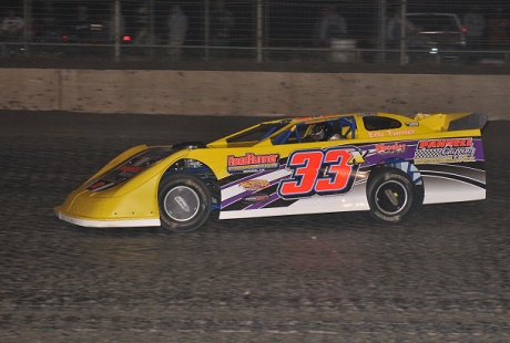 Eric Turner heads for victory at Lakeside in the Pannell Motorsports entry. (fasttrackphotos.net)