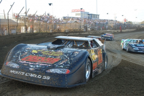 Bryan Collins pulls off after hot laps. (DirtonDirt.com)