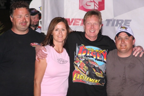 Pro Power's Schliepers join Arnie Ranta and Terry Casey. (Jeremey Rhoades)