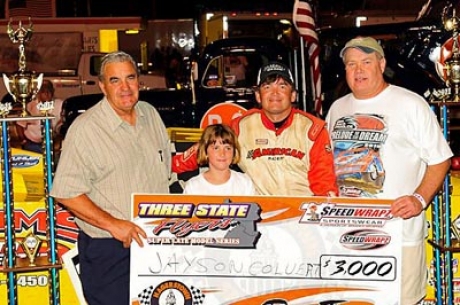 Jason Covert picks up $3,000 at the Red Nininger Memorial. (wrtspeedwerx.com)