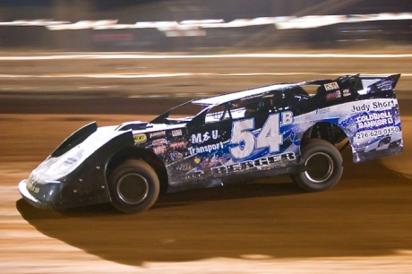 Brandon Umberger heads to victory at Cleveland County. (glensphoto.com)