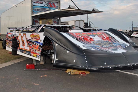 Austin Hubbard enters his first race with car owner Tim Logan at Screven. (DirtonDirt.com)