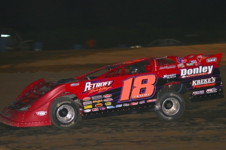 Shannon Babb heads for a $5,000 victory. (Steve Datema)