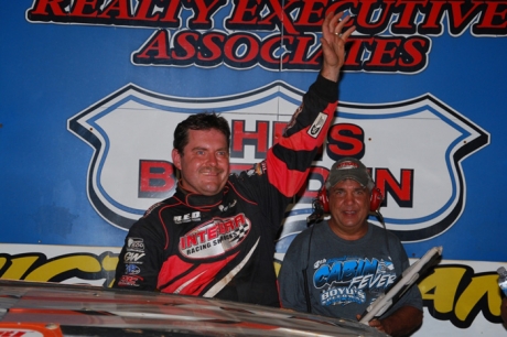 Ray Cook waves to the Smoky Mountain Speedway crowd. (photobyconnie.com)