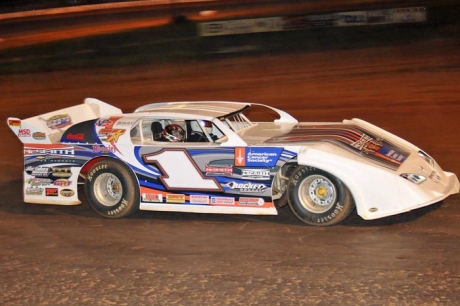 The Ride for Life two-seater takes a fan around Greenville Speedway. (series photo)