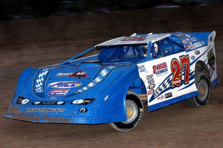 Eric Spangler has won both Merritt Raceway special events in 2012. (Jim DenHamer)