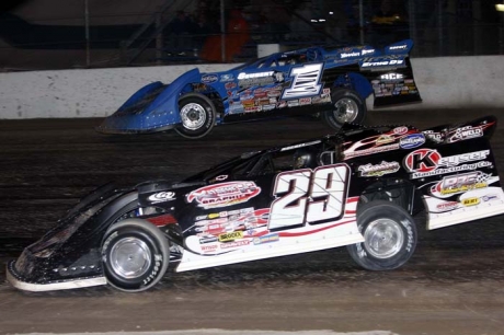 Darrell Lanigan (29) and Josh Richards (1) will be at it again in 2013. (Jim DenHamer)