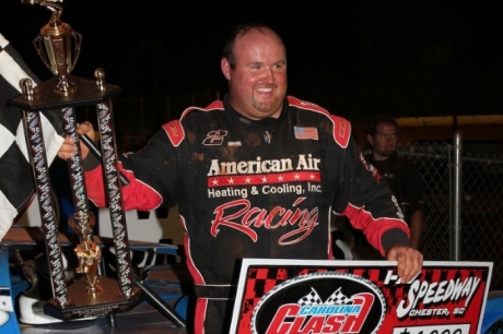 Dennis Franklin pocketed $4,000 at I-77 Speedway. (Howard Lawson)