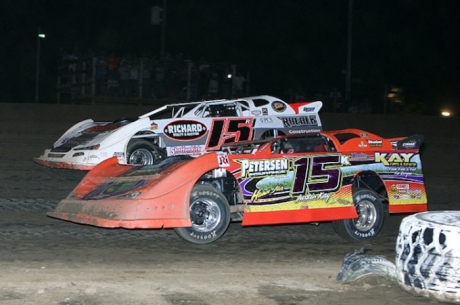 Justin Kay (15k) outduels Brian Harris (15r) at Independence. (mikerueferphotos.photoreflect.com)