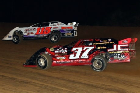 Jared Hawkins (37) chases Tim Dohm (115) early in the Southern 50. (rdwphotos.smugmug.com)