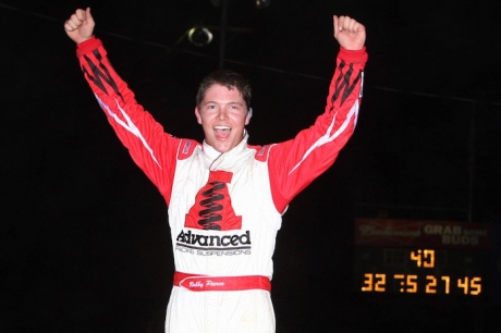 The scoreboard tells the story for Bobby Pierce. (John Vass)