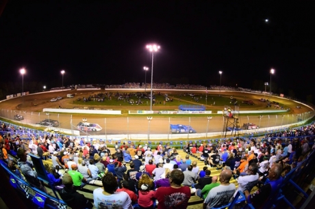 A look at Florence Speedway during Friday's prelims. (rickschwalliephotos.com)