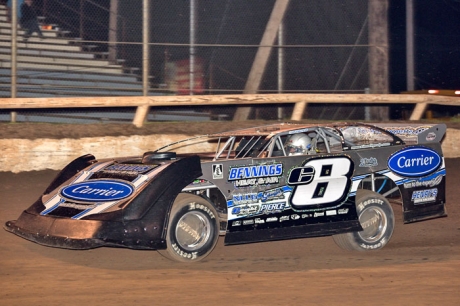 Timothy Culp won at I-30 Speedway. (Seth Lacewell)