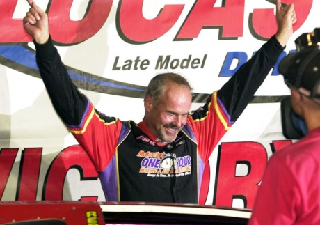 Billy Moyer celebrates. (Shawn Crose)