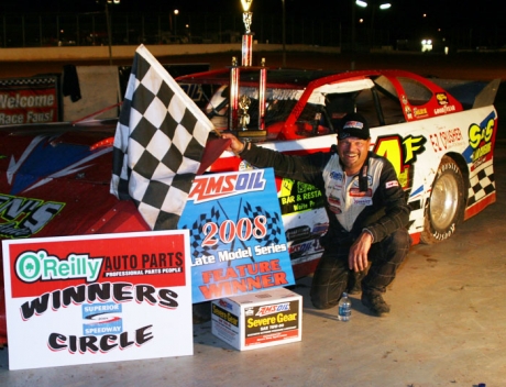 Jeff Hinkemeyer celebrates at Superior. (Ken Johnson)