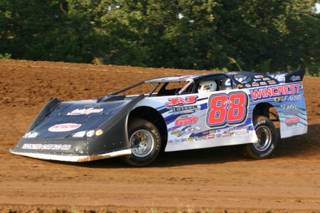 Wendell Wallace tunes up at Monett. (Ron Mitchell)