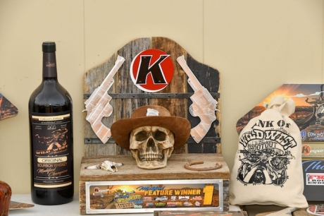 Wild West Shootout trophies. (photofinishphotos.com)