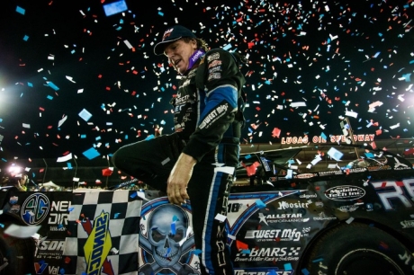 Scott Bloomquist won his sixth Show-Me 100. (heathlawsonphotos.com)