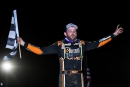 Josh Rice earned $10,000 on June 15 at Mudlick Valley Raceway in Wallingford, Ky., on the Valvoline American Late Model Iron-Man Series. (Ryan Roberts)